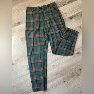 Women’s plaid pants